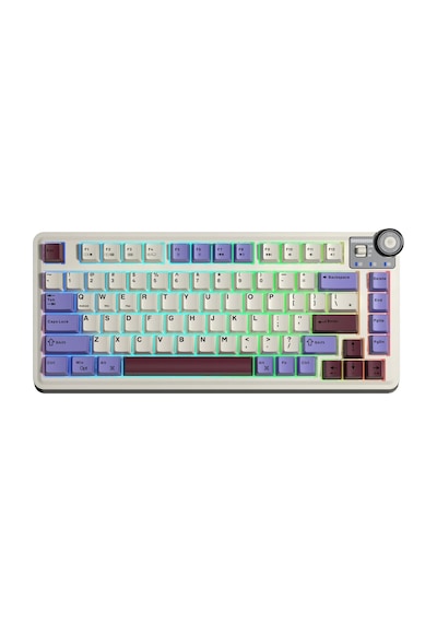 Aula Au75 3 Modlu Rgb Hot Swap Mekanik Tkl Seiya Switch Kablosuz Makrolu Klavye Bej