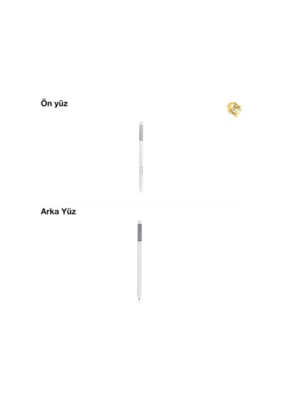 Samsung Galaxy Note 5 İle Uyumlu Kalem Gümüş S Pen Kalemi Stylus Kalem Dokunmatik Kalem Yedek Kalem