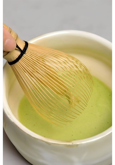 Shiratake Bambu Matcha Çayı Karıştırıcı Fırça Bamboo Whisk Köpürtücü Mt207 Ahşap