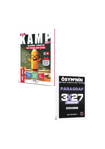 Ulti 2027 8. Sınıf Sömestır Kamp Fasikülleri+ Evp Akademi Paragraf