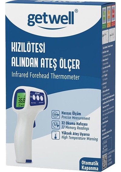 Getwell Kızıl Ötesi Temassız Alından Ateş Ölçer + Nebulizatör