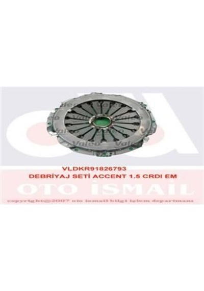 VALEO 826793 Debriyaj Seti Accent Getz 1.5 CRDI Em Hd113Kıt