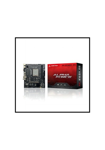 Arktek Alpha Force, Ak-b760m Eg, 2xddr5, 2x M.2, D-sub, Hdmı, Dp, 12-13.14.nesil, Lga1700 Soket, Ana