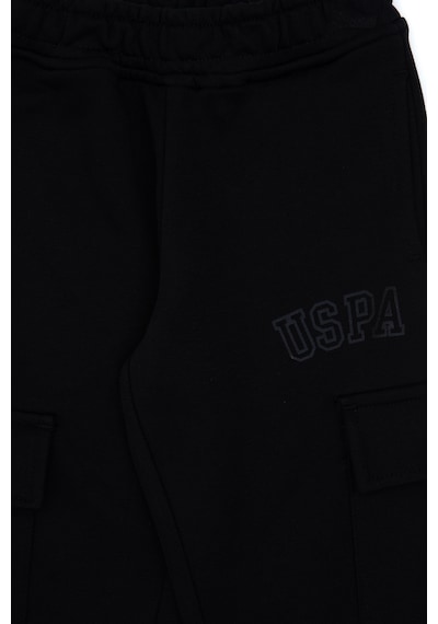 U.S. Polo Assn. Kız Çocuk Siyah Cep Detaylı Parlak Baskılı Eşofman Altı 50316892-VR046 U.S. Polo Assn. Kız Çocuk Siyah Cep Detaylı Parlak Baskılı Eşofman Altı 50316892-VR046