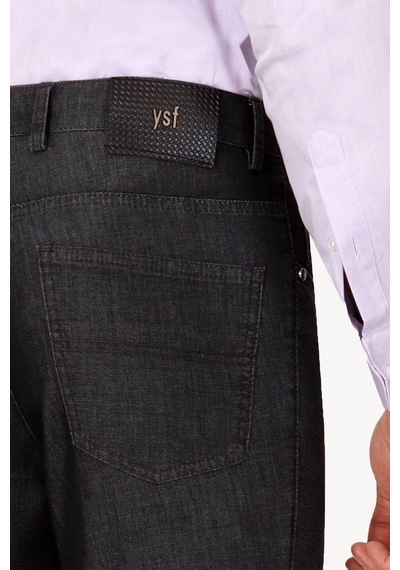 Ysf Erkek Füme Spor Kot Regular Fit Pantolon