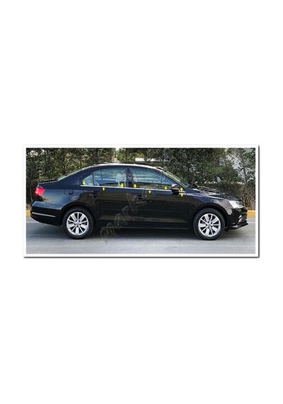 Db Chrome Vw Jetta Cam Çıtası Nikelajı 2011 Sonrası 6 Parça P.çel
