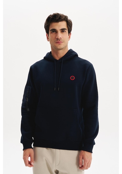 AR-MA Arma Erkek Regular Fit 3 İplik Şardonlu Kanguru Cepli Kapüşonlu Sweatshirt Pamuk Polyester Karışımı K30254629202 Lacivert AR-MA Arma Erkek Regular Fit 3 İplik Şardonlu Kanguru Cepli Kapüşonlu Sweatshirt Pamuk Polyester Karışımı K30254629202 Lacivert