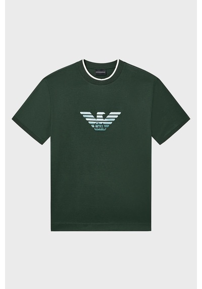 Emporio Armani Erkek T Shirt Em005271 Af10017 U7263 Haki Haki