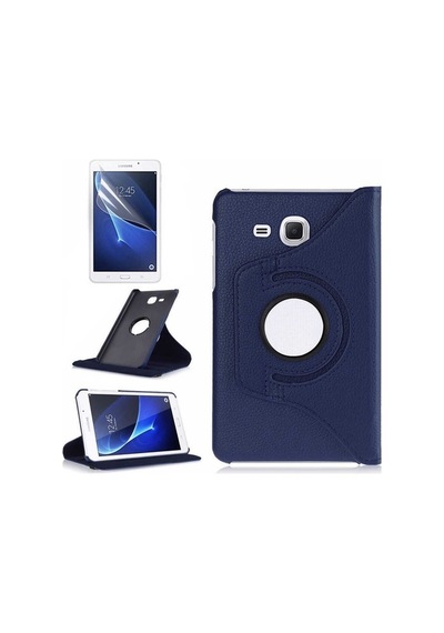 Galaxy Uyumlu Tab 4 T280 Zore Dönebilen Standlı Tablet Kılıfı