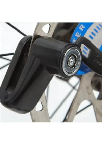 Motorsiklet Scooter Bisiklet Tekerlek Elektrikli Araç Disk Kilidi Güvenlik Kiliti Çok Renkli