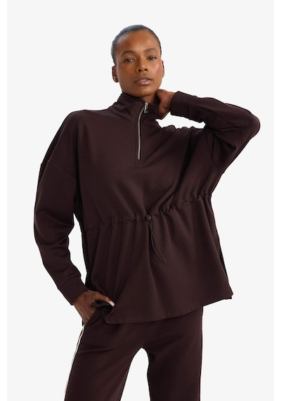Defacto Defactofit Long Fit Dik Yaka Beli Lastikli Yarım Fermuarlı Modal Sporcu Sweatshirt G4367ax25wnbn340 Kahve-bn340 Defacto Defactofit Long Fit Dik Yaka Beli Lastikli Yarım Fermuarlı Modal Sporcu Sweatshirt G4367ax25wnbn340 Kahve-bn340