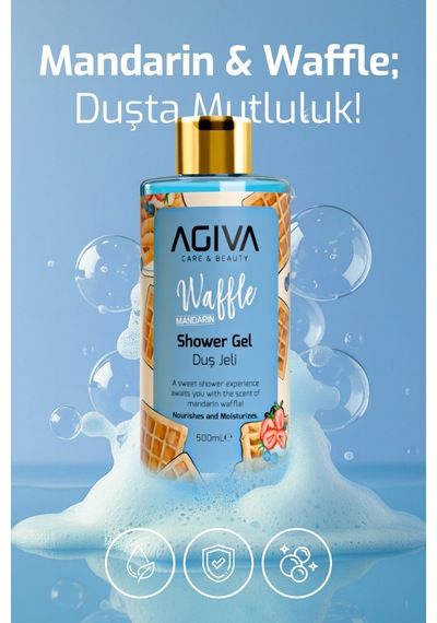 Mandarin&waffle Özlü Besleyici Ve Nemlendirici Duş Jeli Değişken