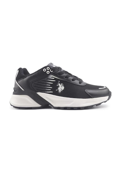 U.s. Polo Assn. Rick 4fx 101502151 Siyah & Beyaz Erkek Günlük Spor Ayakkabı 001