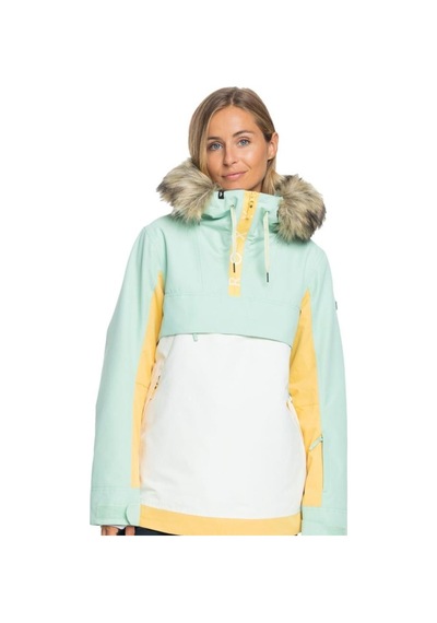 Roxy Shelter Jk Snowbord Kadın Ceket Su Yeşili