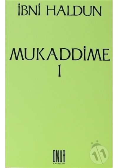 Mukaddime 1- Onur Yayınları