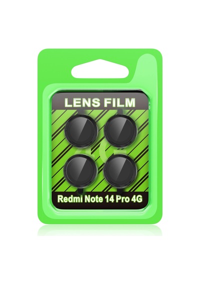 Xiaomi Redmi Note 14 Pro 4g Raze Metal Kamera Lens - Siyah 52220465