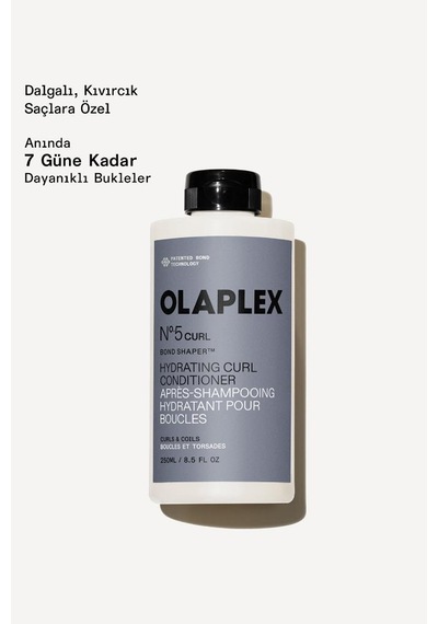 No.5 Curl Bond Shaper Conditioner - Dalgalı, Kıvırcık Saçlar İçin Bakım Kremi 250 Ml