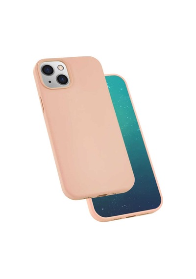 Apple Uyumlu iPhone 13 Kilif Silksafe Wireless Kadife Iç Yüzey Silikon 531708212