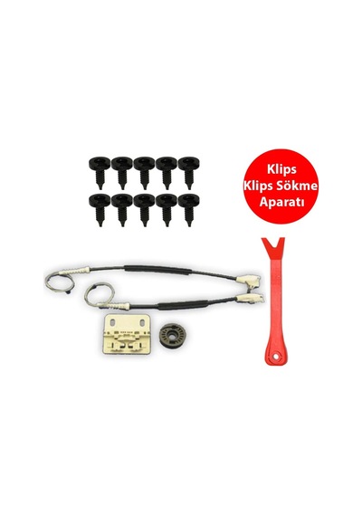 Land Rover Freelander 1996-2006 Sol Arka Cam Kriko Tamir Seti (10 64384185