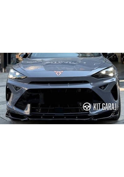 Cupra Formentor Cupra Parlak Siyah Ön Lip Plastik Boyalı