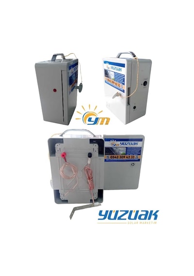 Yüzüak Şebekeli Elektrikli Çit Cihazı Yabani Havyan Kovucu Sistemi