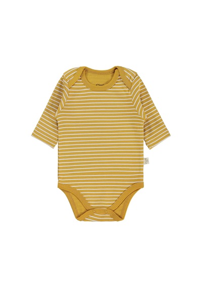 Civil Baby Aslan Empirmeli 3 Lü 0-36 Ay Çıtçıtlı Badi - Hardal