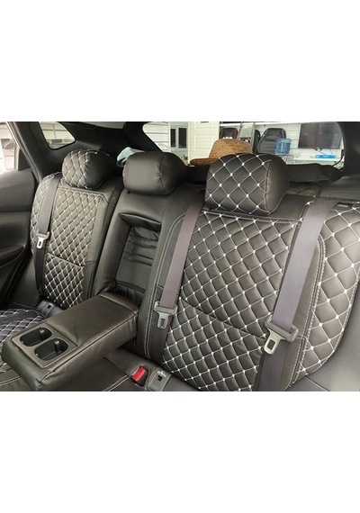 Nissan Qashqai 2017 Araca Özel Deri Oto Koltuk Kılıfı (438885185)