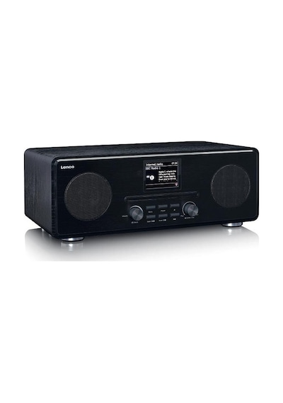 Lenco DIR-261 Internet Radyo Dab + CD Bluetooth Kumandalı FM Radyo Siyah