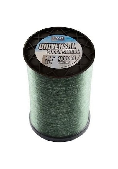 Asso Universal 0.35 Mm 1000m Yeşil Bobin Misina 7.3kg Çeker 61741714