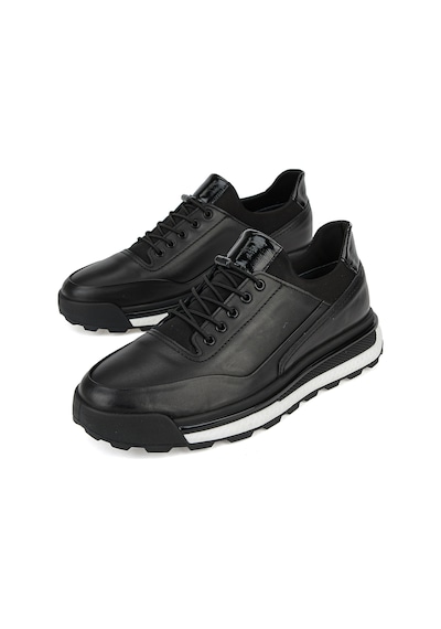 Ziya Erkek Hakiki Deri Sneaker 1611053z17602 Siyah 1611053z17602 000 41