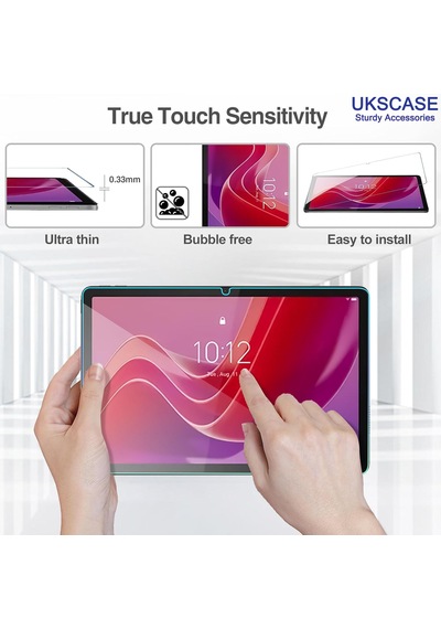 Lenovo Tab M11 11'' Tb330fu Uyumlu Temperli Cam Ekran Koruyucu 2 Adet