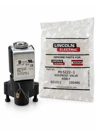 Lincoln Electric Kaynak Makinesi Solenoid Gaz Valfi M15222-1 Peter Paul 022z0030lkm