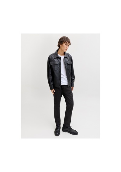 Jack & Jones Jack Jones Clark Model Normal Kesim Erkek Kot Pantolon 12293328 Black