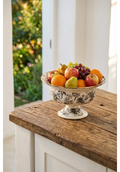 Acar Scottish Garden Emaye Büyük Meyvelik 28 Cm