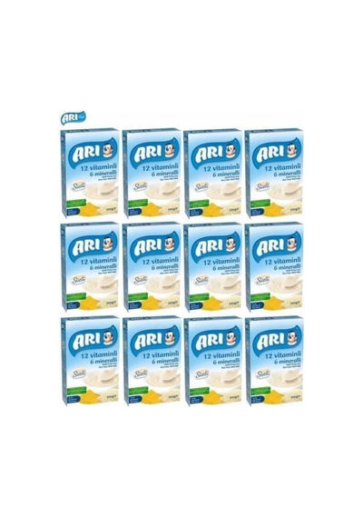 Arı Mama Sütlü Pirinç Unu 200 G 12 Vitaminli 6 Mineralli 12 'li
