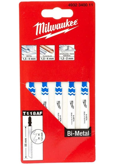 Milwaukee T118af Dekupaj Testeresi Bıçağı 5li Paket