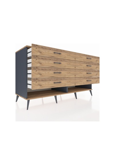 Kronos Konsol 8 Çekmeceli 176x59x99 Antrasit-çam Atlas Çam/atlas Çam - Antrasıt Kronos Konsol 8 Çekmeceli 176x59x99 Antrasit-çam Atlas Çam/atlas Çam - Antrasıt