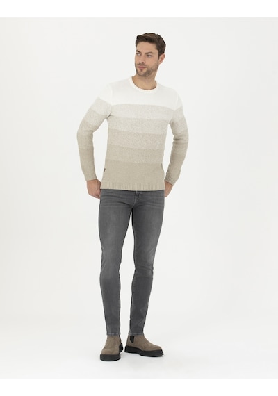 Pierre Cardin Erkek Kum Melanj Triko Kazak 50278085-vr123 Kum Melanj Pierre Cardin Erkek Kum Melanj Triko Kazak 50278085-vr123 Kum Melanj