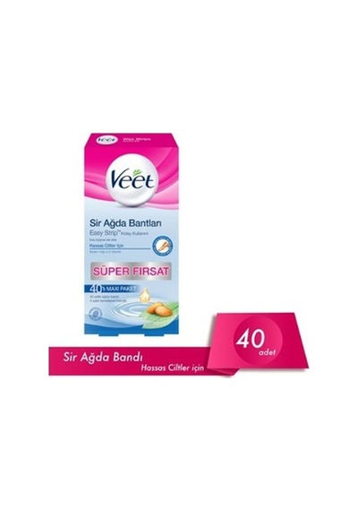 Veet Ağda Bandı 40'lı Hassas