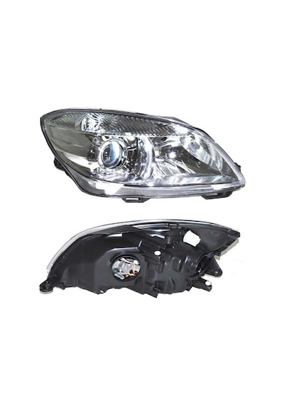 Ön Sağ Far Lambası Mercekli Skoda Fabia Roomster 2011-2015 (Depo)