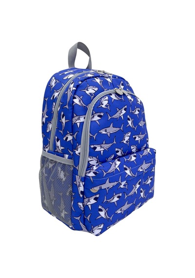 Superbag Erkek Çocuk Ilkokul Çantası Balık Desenli Sırt Çantası Beslenmelik Ve Kalemlik 3'lü Set