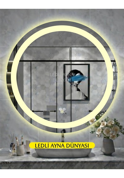 60 Cm Dokunmatik - Dimmerli Antre & Lavabo Üstü Günışığı 60 Cm Diğer