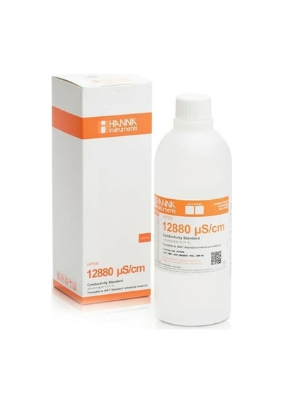 Hanna Hı7030l İletkenlik 12880 Μs/cm Kalibrasyon Çözeltisi 500ml