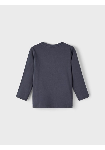 Name It Bisiklet Yaka Baskılı Antrasit Erkek Çocuk Sweatshirt 13221181 001