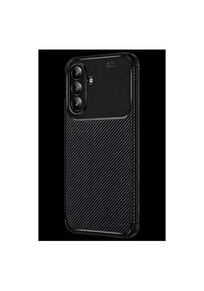 Samsung Galaxy Uyumlu S26 Auto Focus Karbon Kapak - Siyah İtdark54401