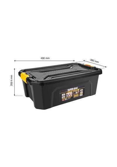 Süper Bag 30 L Saklama Kutusu Asr-4036 Çok Renkli