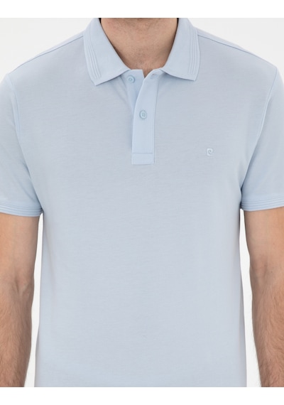 Pierre Cardin Erkek Açık Mavi Tişört Basic 50302561-vr003 Açik Mavi