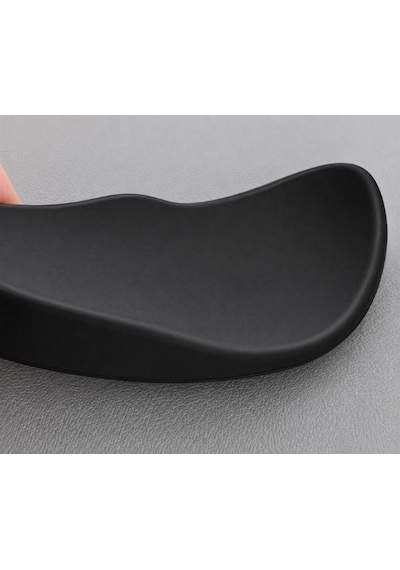 Silikon Fare Bilek Dayağı Koruyucu Ergonomik Mouse Pad Siyah Konforlu Ve Kaymaz Tasarım