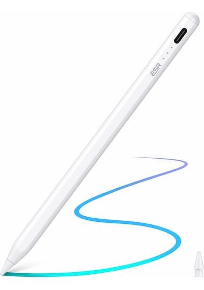 Apple İpad Uyumlu, Avuç İçi Reddetme, Eğme Hassasiyetli Dijital Kalem