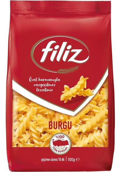 Burgu Makarna 500 Gr X 5 Adet